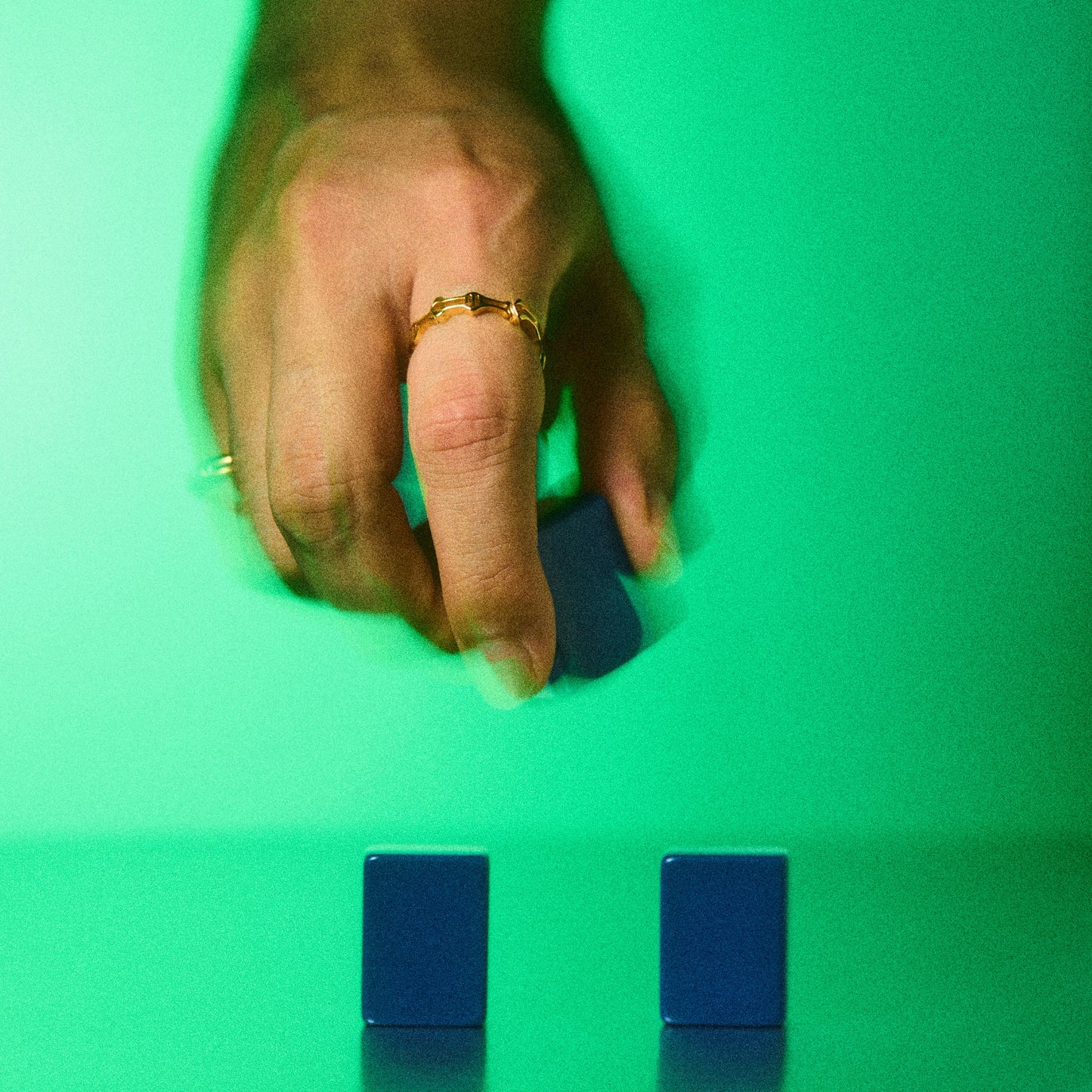 2-bamboos gold ring