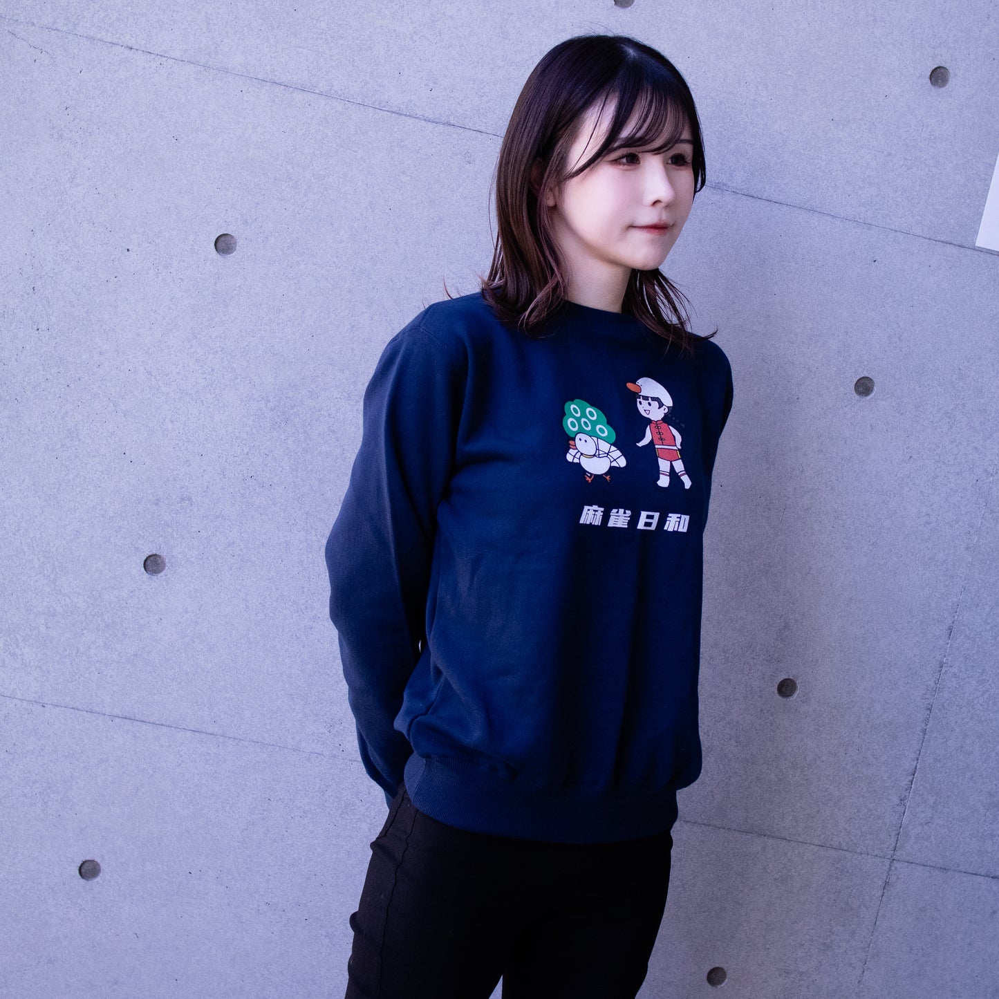 '麻雀日和' sweatshirt