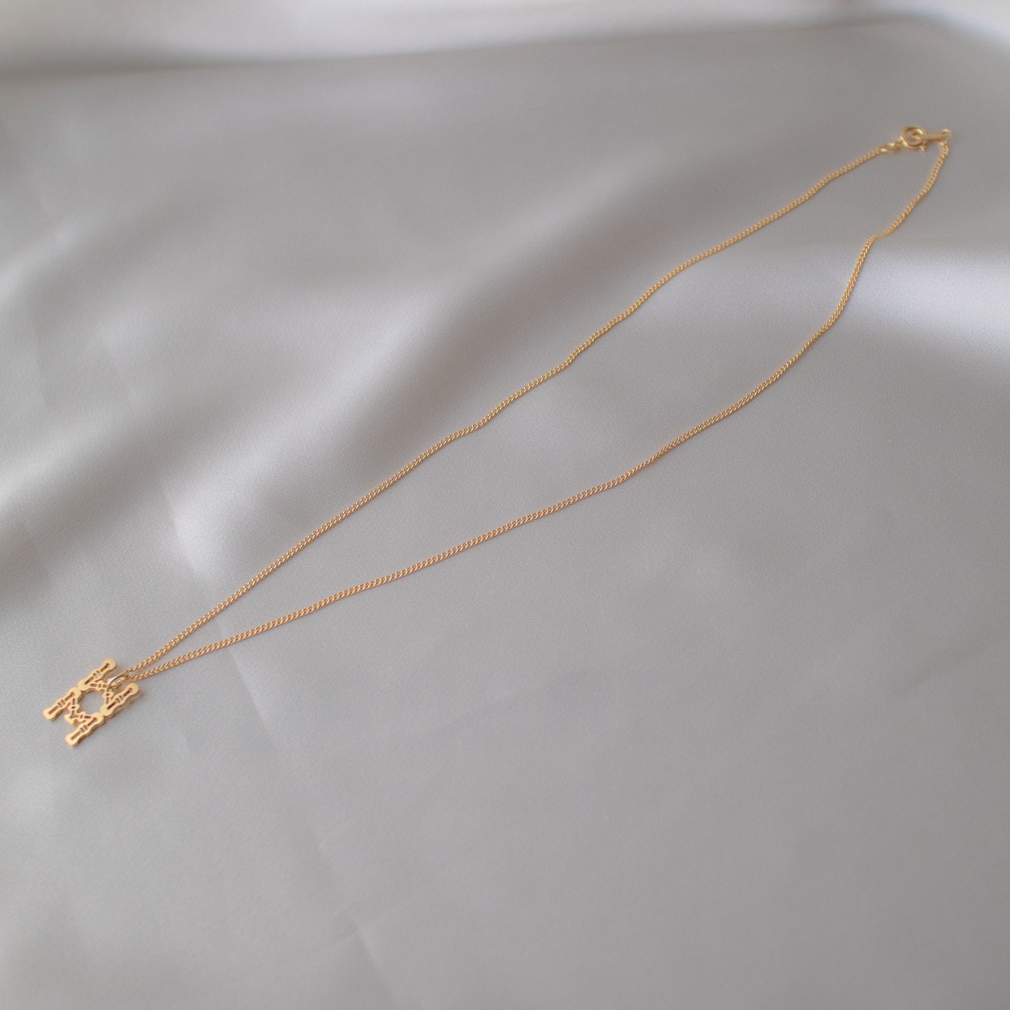 8-bamboos simple necklace