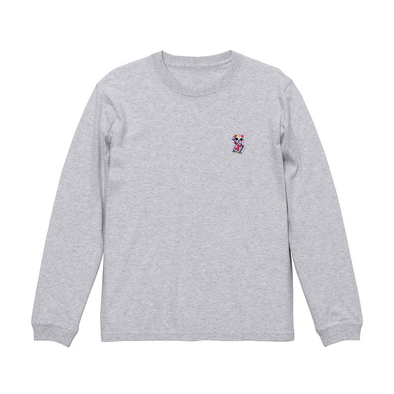 ドラ招き猫 T-shirt(long sleeve)