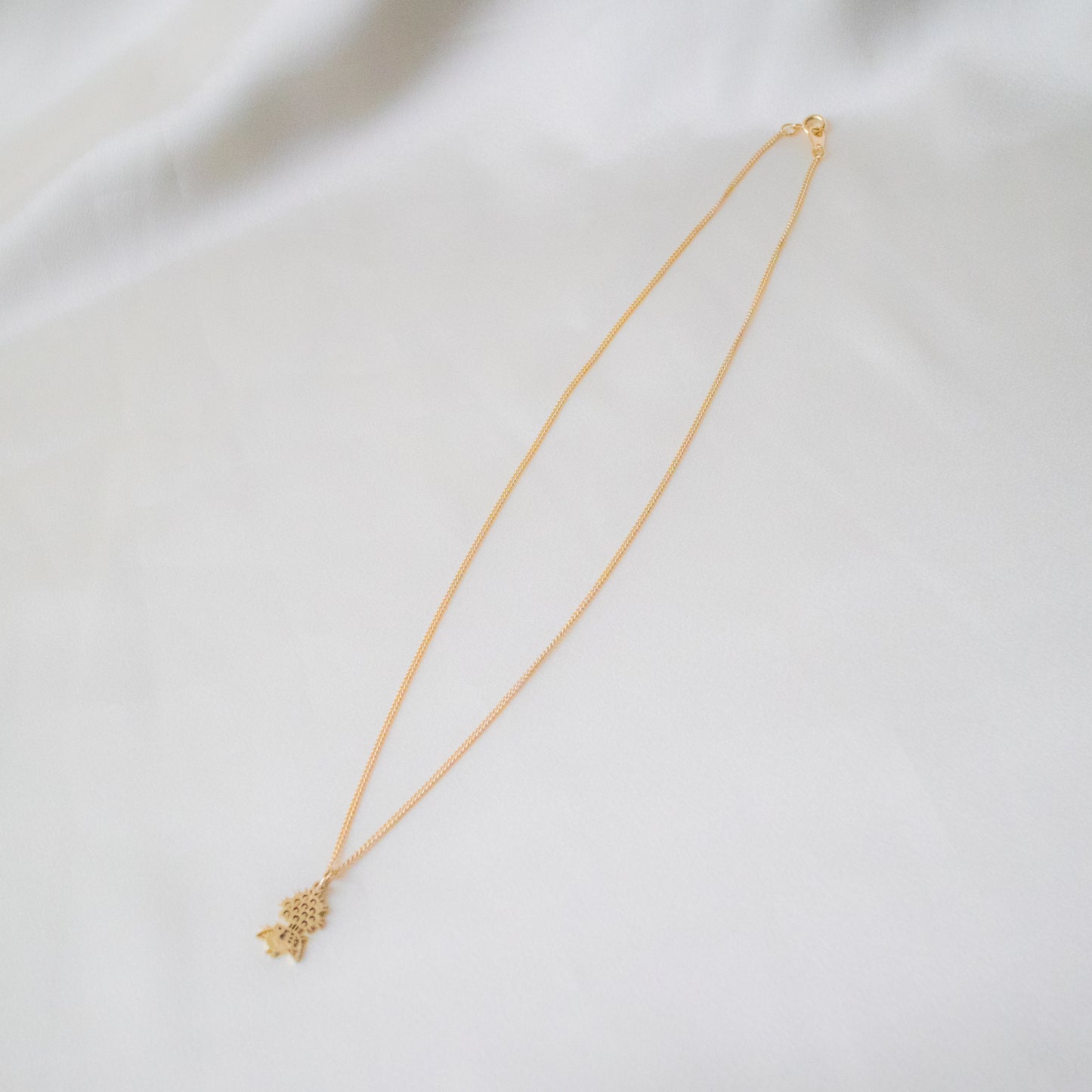 1-bamboos simple necklace