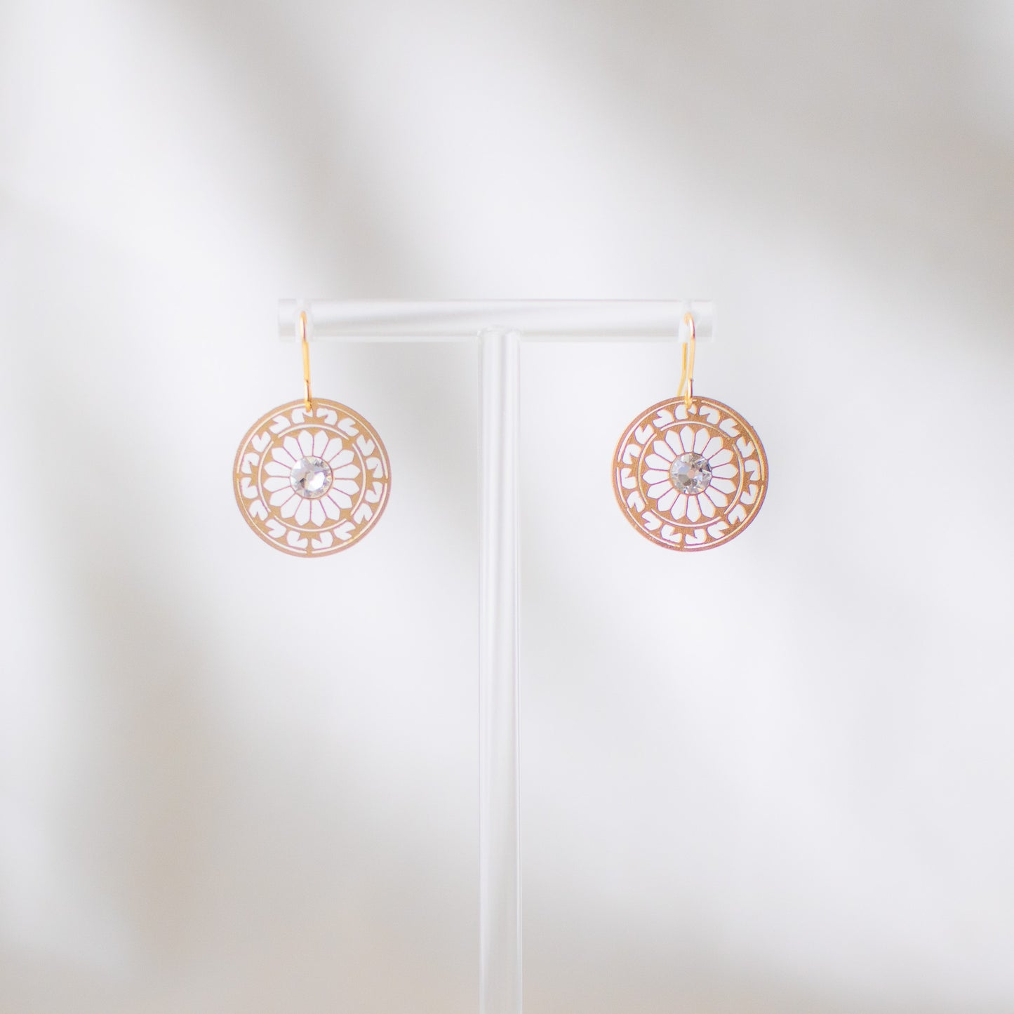 1-dot simple earrings