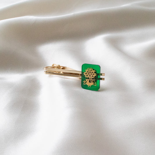 mahjong tie clip